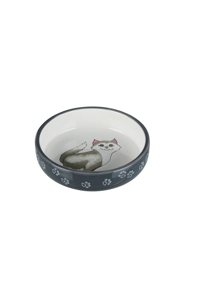 Trixie Ceramic Cat Bowl For Short-Nosed Breeds - Image 2