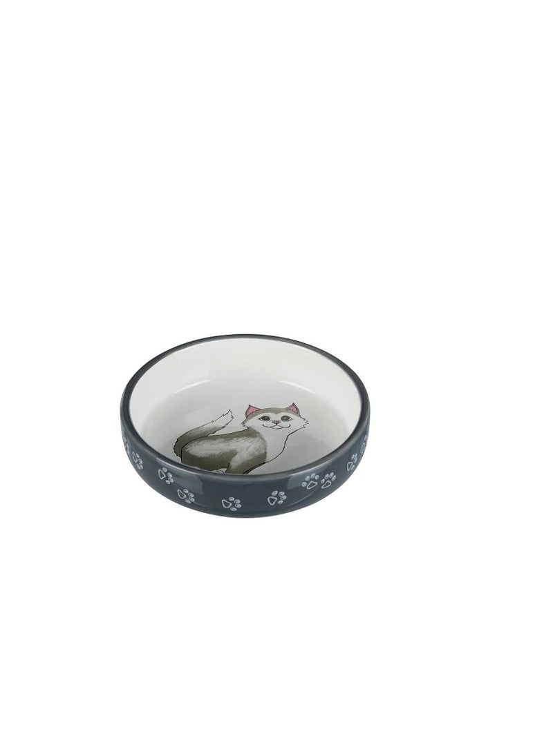 Trixie Ceramic Cat Bowl For Short-Nosed Breeds - Image 3