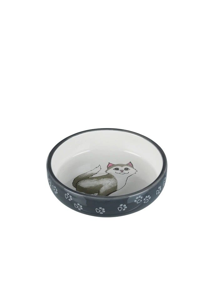 Trixie Ceramic Cat Bowl For Short-Nosed Breeds - Image 1