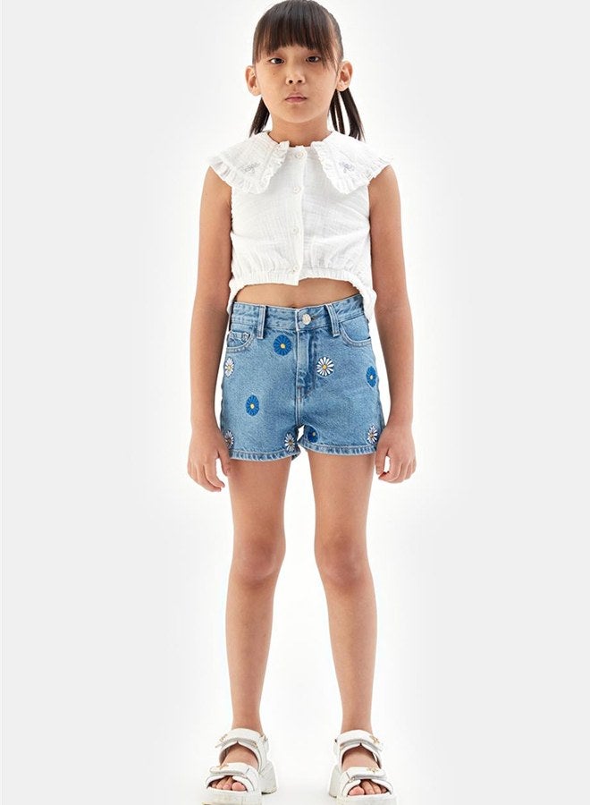 Tyess Girl White Blouse - Image 1