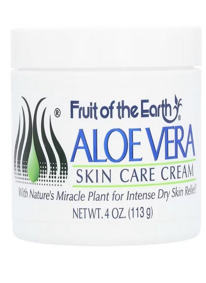 Fruit of the earth Aloe Vera Skin Care Cream 4 oz 113 g  - Image 1