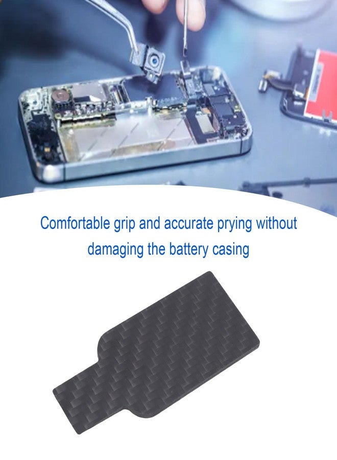 Jectse Carbon Fiber Prying Bars, Non Slip Insulated Electronics Repair Tools with Ultra Thin Design, for Smartphone Tablet Disassembly LCD Screen Opening - Image 4