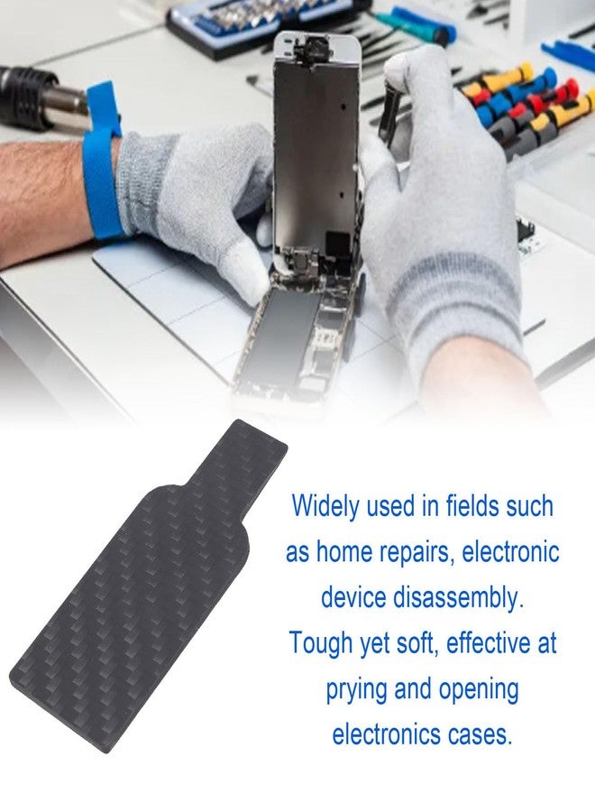 Jectse Carbon Fiber Prying Bars, Non Slip Insulated Electronics Repair Tools with Ultra Thin Design, for Smartphone Tablet Disassembly LCD Screen Opening - Image 3