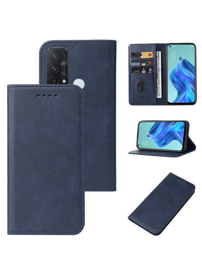 S-TOP Case For OPPO Reno5 A Magnetic Closure Leather Phone Case - Image 1