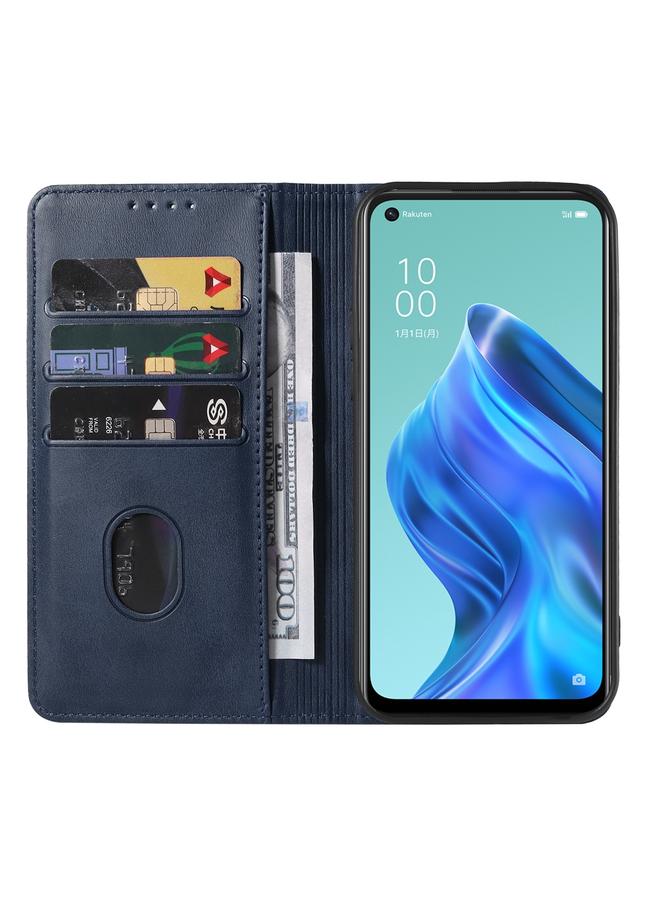 S-TOP Case For OPPO Reno5 A Magnetic Closure Leather Phone Case - Image 3