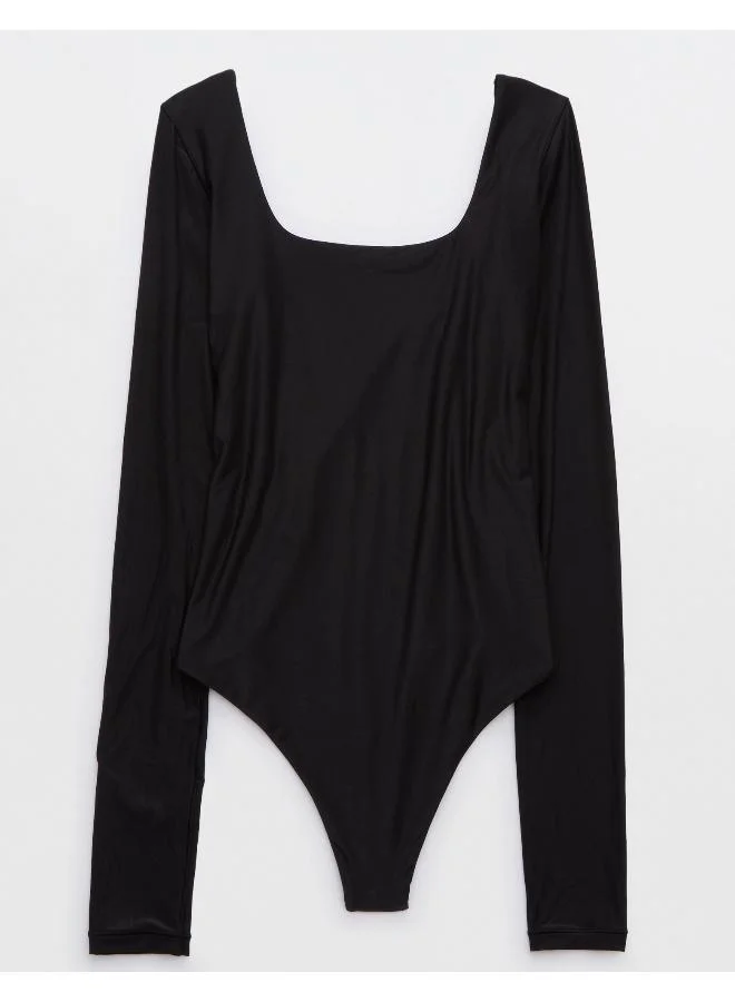 Aerie SMOOTHEZ Long Sleeve Bodysuit