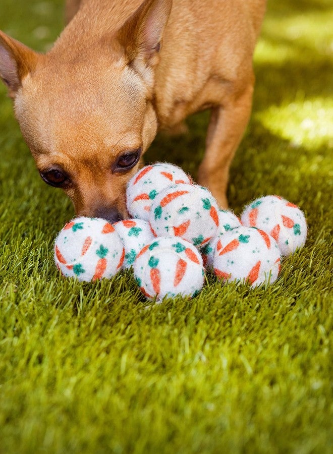 Midlee Mini Easter Carrot Dog Tennis Balls - Image 3