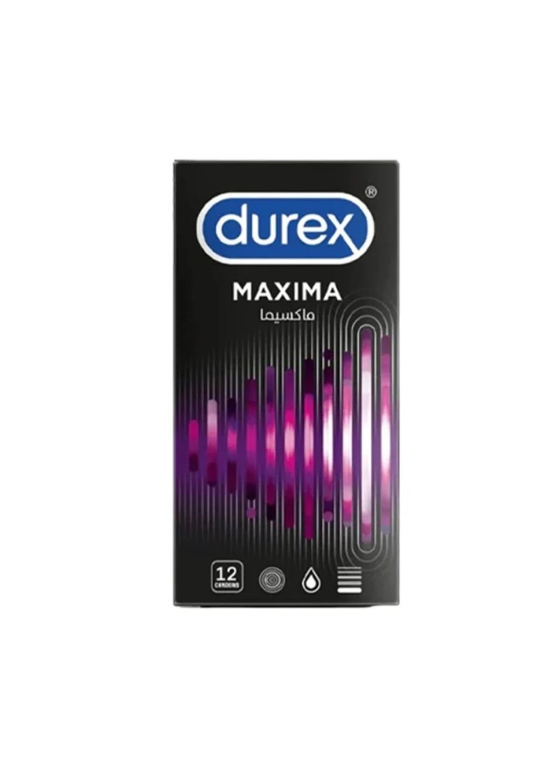 Durex Play Durex MAXIMA Extra Thin Condoms, 12 Pieces - Image 1