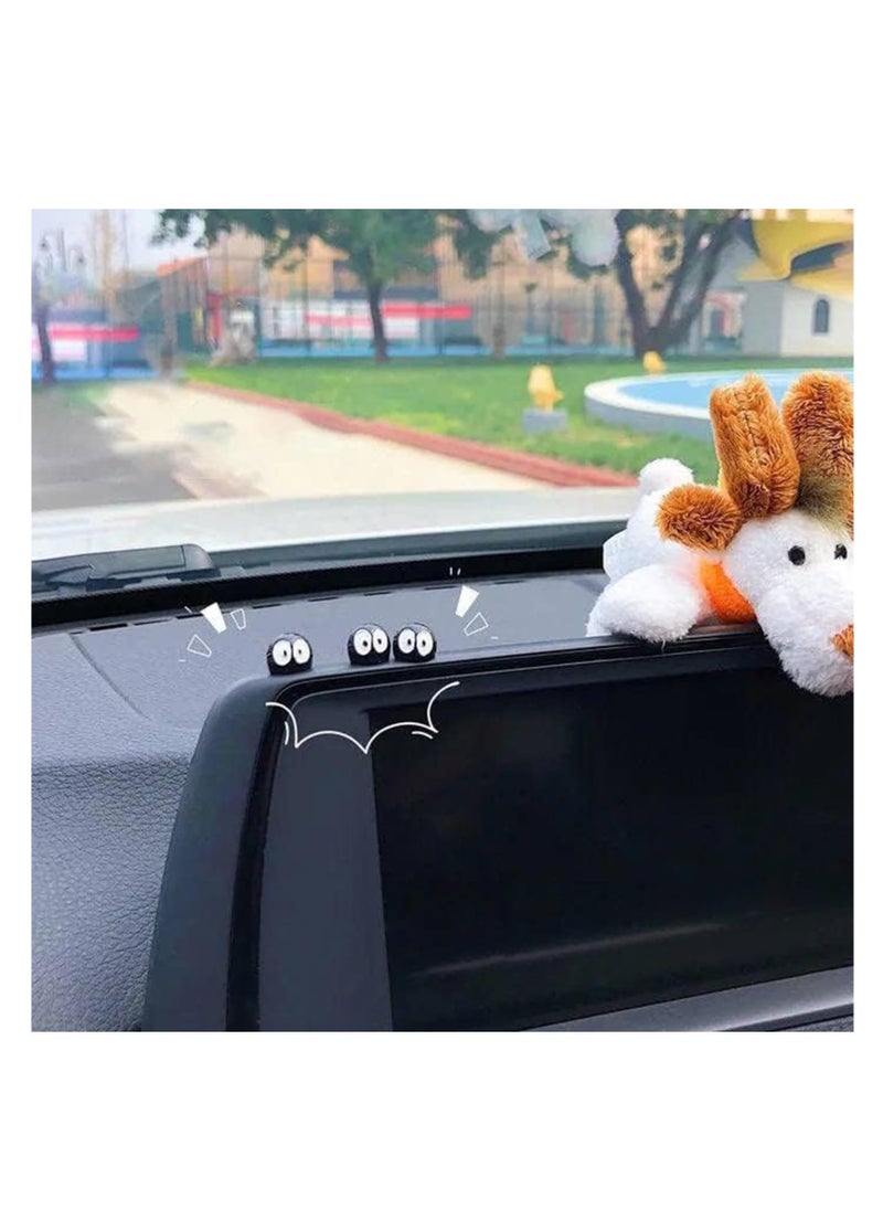 SYOSI - 46 Pcs Cute Soot Sprites, Car Rearview Mirror Accessories for Car Interior Decoration Dashboard Car Ornament Funny Gifts for Cute Car Mirror Interior Decors, Motorcycle, Bookshelf, Garden, Desk - Image 1