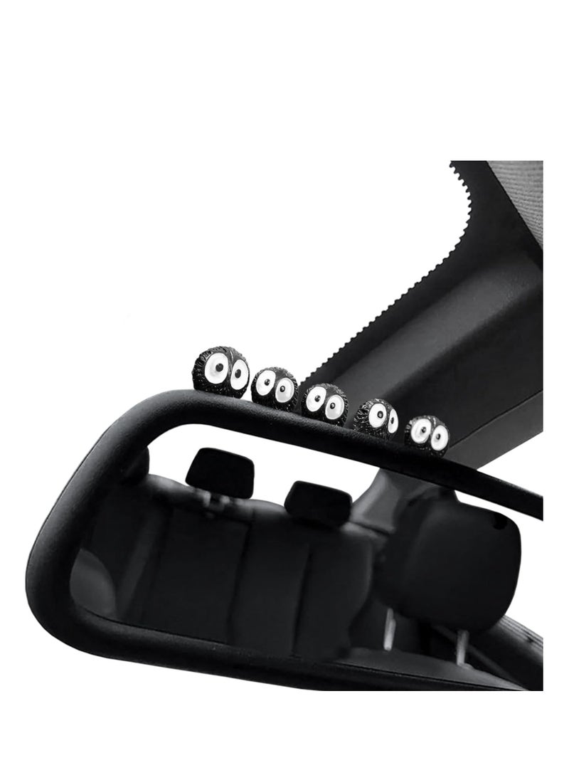 SYOSI - 46 Pcs Cute Soot Sprites, Car Rearview Mirror Accessories for Car Interior Decoration Dashboard Car Ornament Funny Gifts for Cute Car Mirror Interior Decors, Motorcycle, Bookshelf, Garden, Desk - Image 1