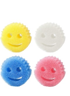 Plan A Multifunctional Cleaning Sponge, Flexible Sponge Soft in Warm Water, Strong in Cold Water, Deep Cleaning Sponge, Dishwasher Safe, Stain and Odor Resistant Kitchen Sponge (1, Blue)  - Image 1