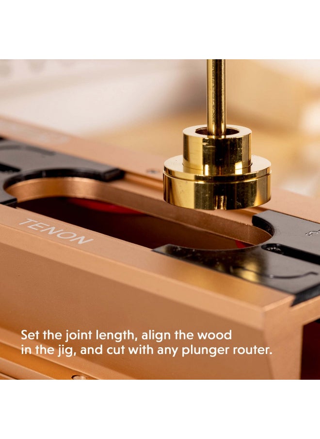 General Tools - General Tools Mortise and Tenon Jig #870 - Drill Template Set with Hollow Chisel Bit Attachment - Image 1