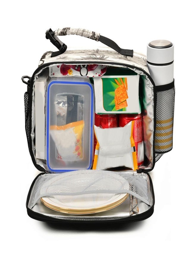 Kigai Western Desert Cowboy Insulated Lunch Bag, Reusable Lunch Box, Removable Shoulder Strap Cooler Tote, Meal Picnic Bags for Outdoor, School, Travel, Office - Image 2