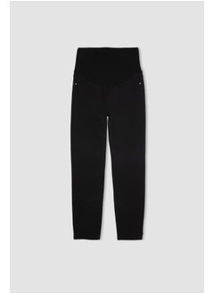 Woman Skinny Fit Maternity Bottom-Denim