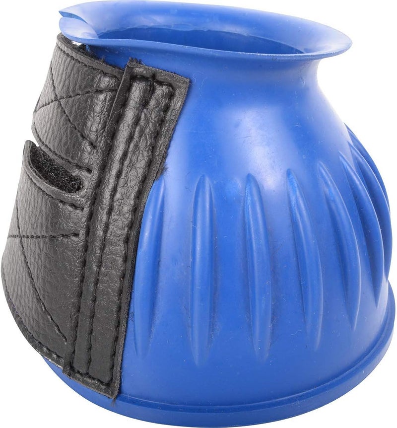 Cashel Company Rubber Horse Bell Boots Blue L - Image 3