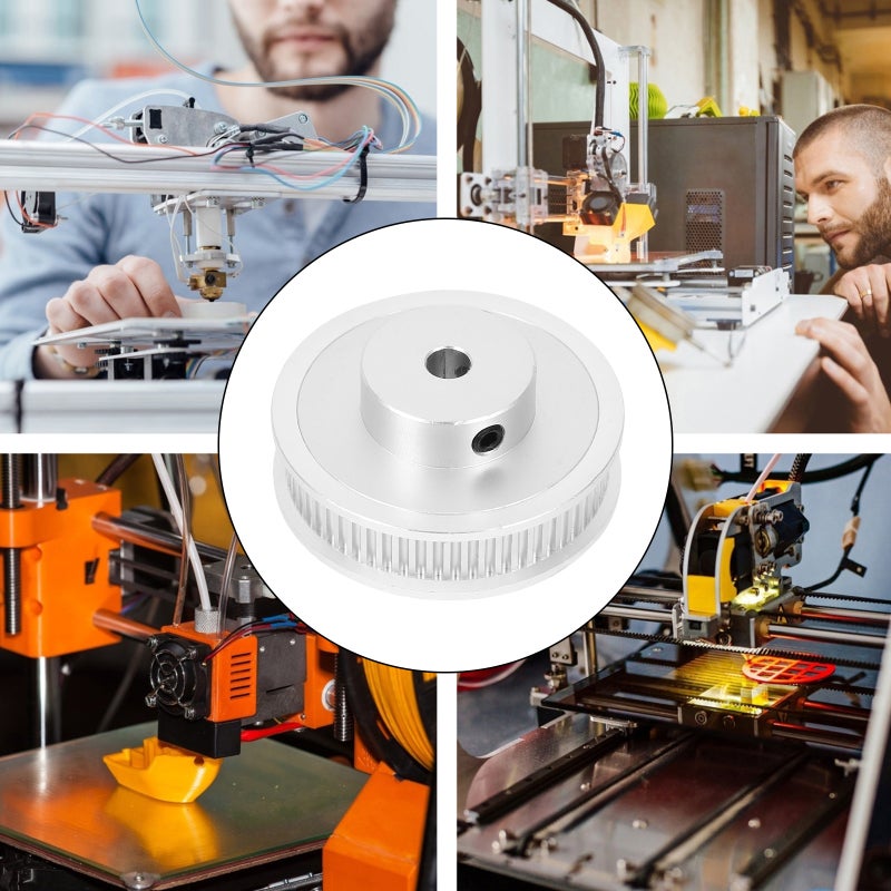 Timing Belt Pulley Timing Pulley Wheel Aluminum Alloy 3D Printer Pulley Belt Pulley - Image 3