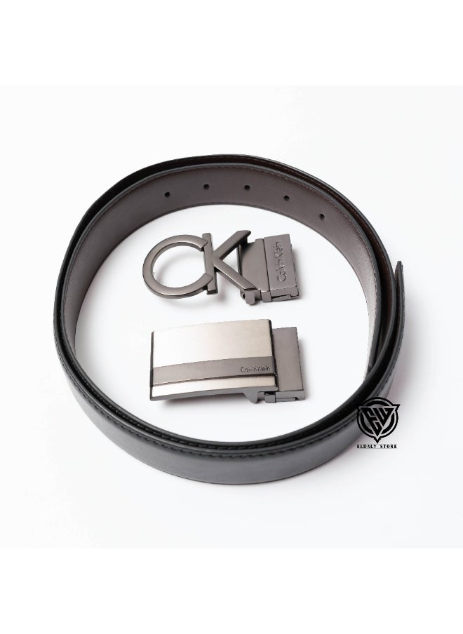 CALVIN KLEIN JEANS PLUS Calvin Klein Reversible Belt Set For Men  - Image 3