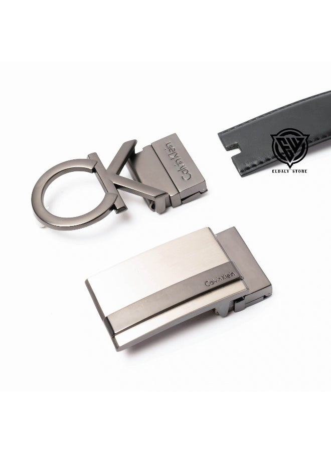 CALVIN KLEIN JEANS PLUS Calvin Klein Reversible Belt Set For Men  - Image 5