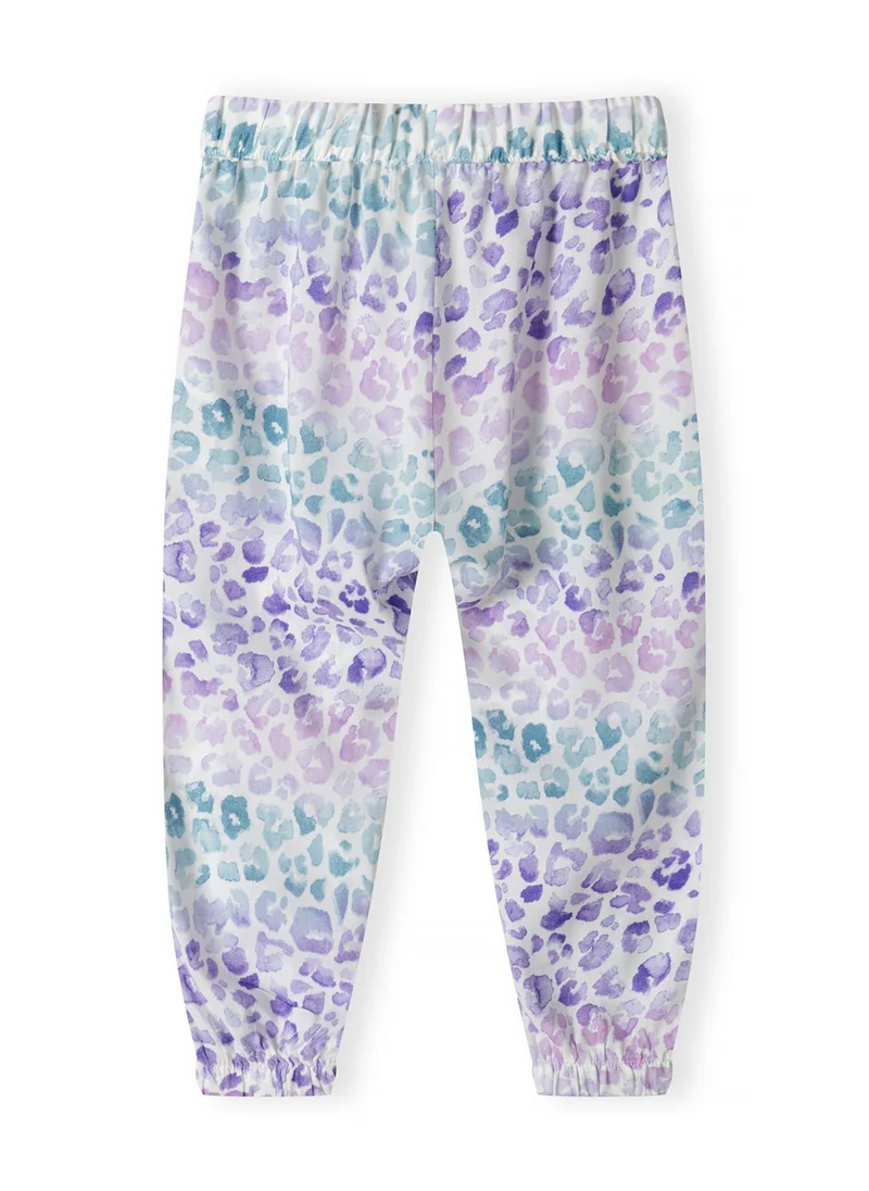 MINOTI Kids Girls Harem Printed Pants