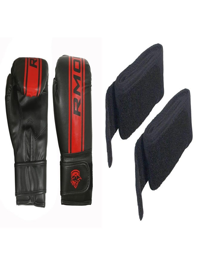 Iwin RMOUR Pro Style Training Boxing Gloves and Hand Wraps (Size 12oz) - Image 4