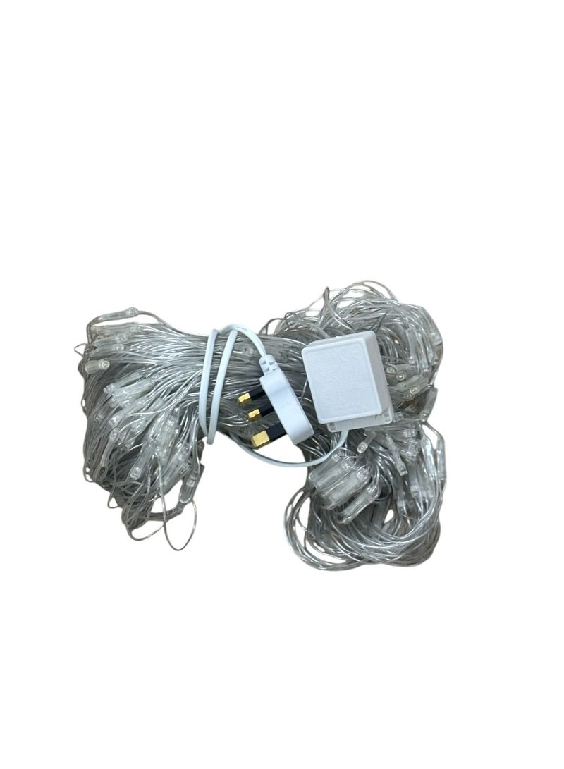 Loquat Yellow LED decorative lighting net for lighting gardens, palm trees and house walls, 3*3 meters - Image 5