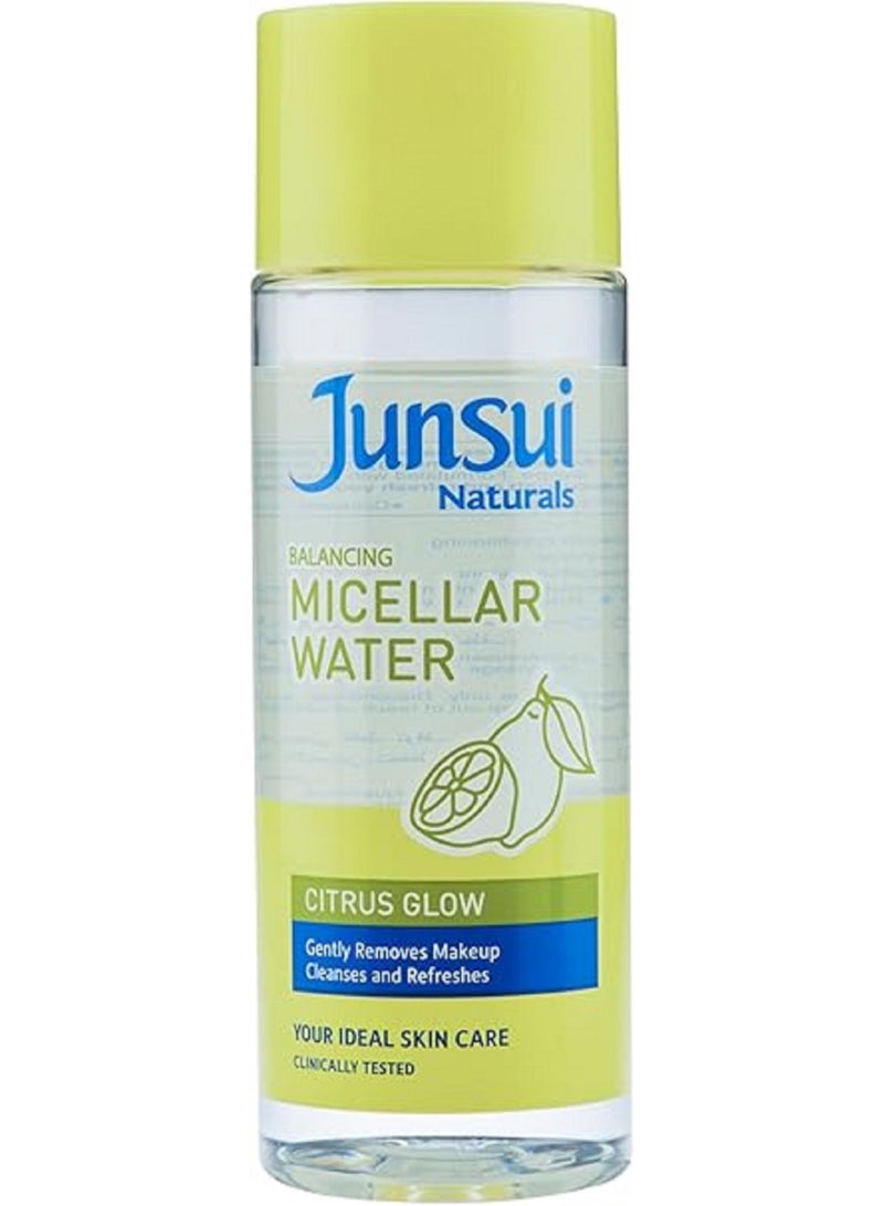 جونسوي ماء ميسيلار المتوازن من جونسوي ناتشورالز 140 مل توهج الحمضيات - Image 1