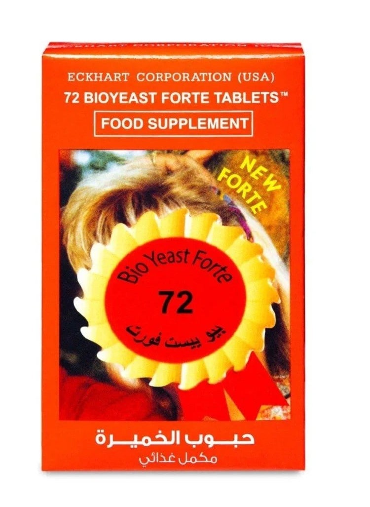 ECKHART - Eckhart Bio Yeast Forte 72 Tablets - Image 1