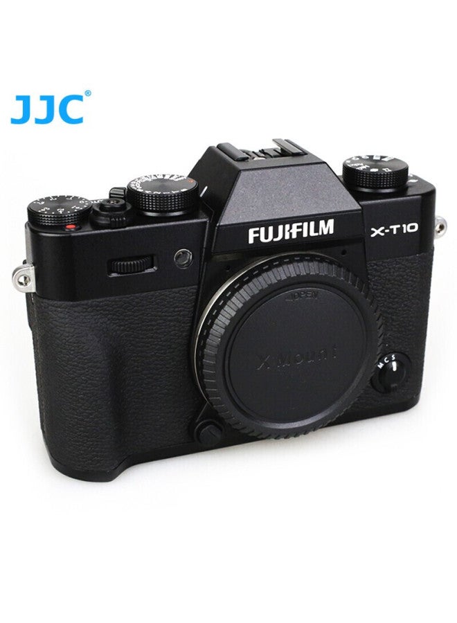 JJC غطاء عدسة متوافق من Jjc لجسم كاميرا فوجي بدون مرآة، غطاء عدسة خلفي لـ Xm5 Xt4 Xs10 Xt50 Xt30 الجيل الثاني Xa7/5 Xt3 Xt20 Xt200 ملحقات، تركيب X - Image 3