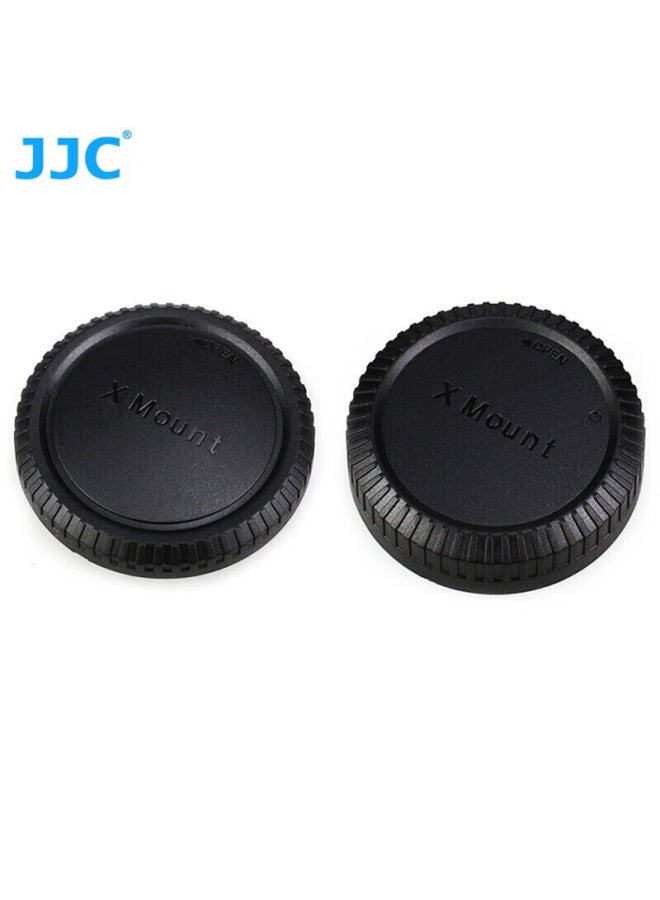 JJC غطاء عدسة متوافق من Jjc لجسم كاميرا فوجي بدون مرآة، غطاء عدسة خلفي لـ Xm5 Xt4 Xs10 Xt50 Xt30 الجيل الثاني Xa7/5 Xt3 Xt20 Xt200 ملحقات، تركيب X - Image 5