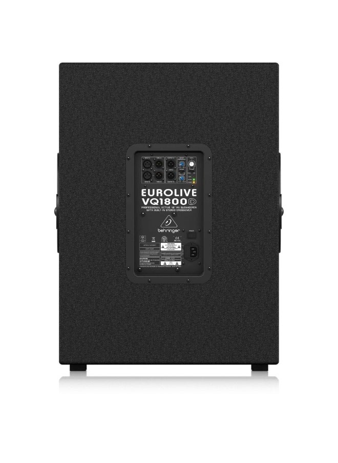 behringer VQ1800D Active Subwoofer  - Image 2