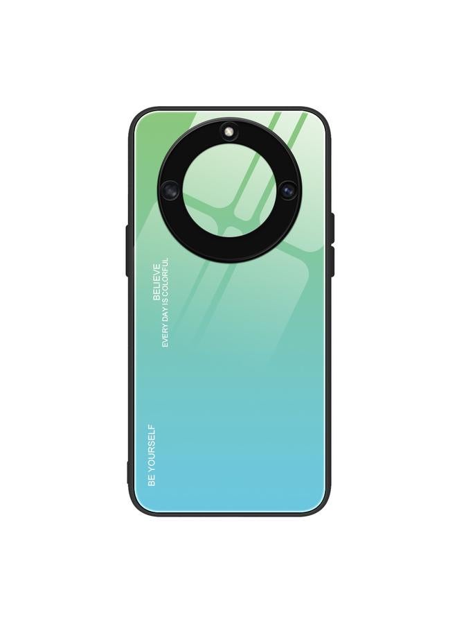 إيروريكس جراب هاتف زجاجي متدرج اللون لهاتف Honor X40 - Image 1