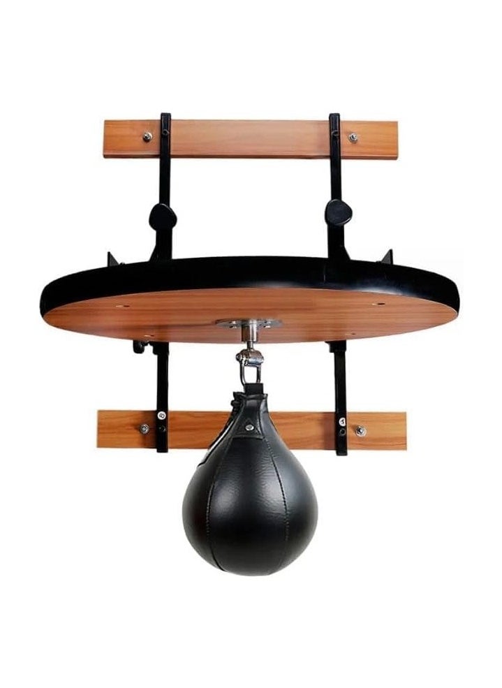 QSHOP QSHOP® PU Boxing Speed Ball, Pear Shaped Punching Ball, Punching Bag for Boxing, Fitness Punching Bag  - Image 3