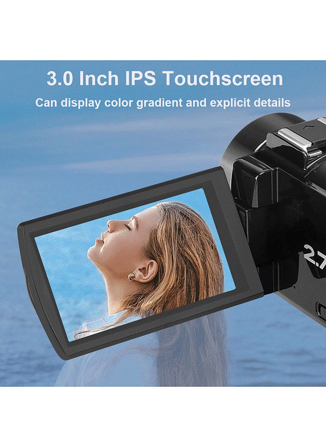 ORDRO - ORDRO 2.7K Digital Camcorder Camcorder Portable DV Recorder - Image 1