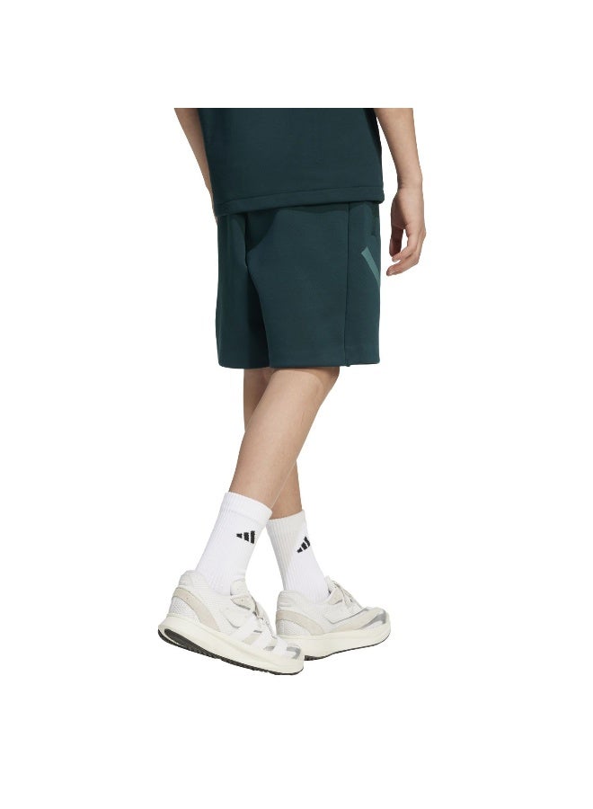 Adidas J Zne Shorts Green Training Shorts For Junior 7-8Y  - Image 3