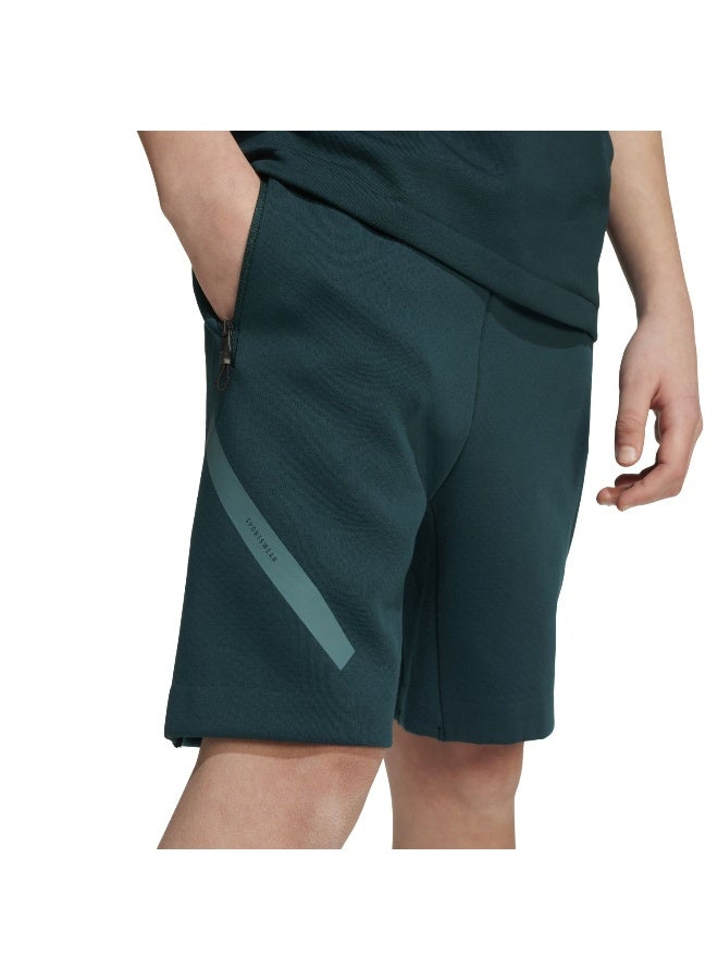 Adidas J Zne Shorts Green Training Shorts For Junior 7-8Y  - Image 5