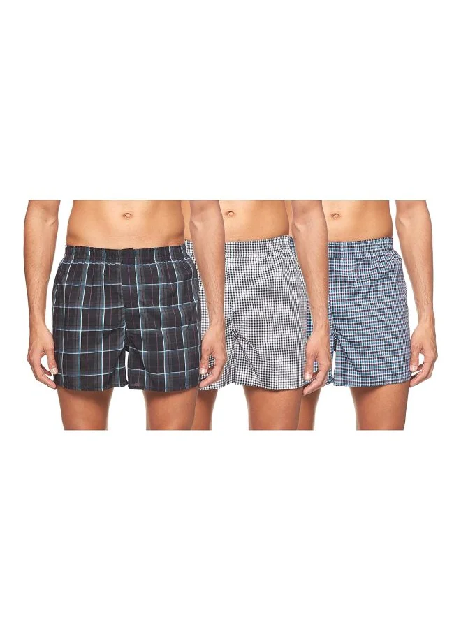 هينز Hanes Ultimate Mens Woven Boxers