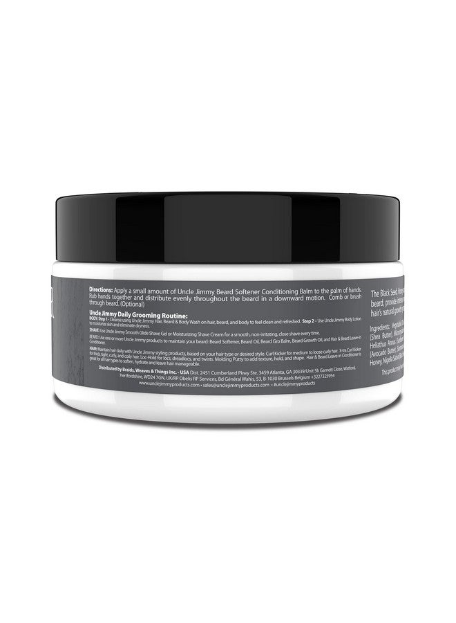 أونكل جيمي بلسم مُنعّم ومُرطب للحية من "أونكل جيمي" للرجال | يُرطّب ويُنعّم ويُضيف لمعانًا ويُقلّل من تطاير الشعر | مصنوع من زبدة الشيا والعسل، 2 أونصة سائلة - Image 5
