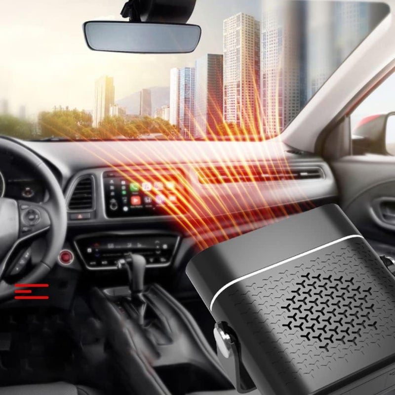 FAVOMOTO 1pc Portable Vehicle Heater Multi-purpose Car Defroster Fast Heating Efficient Defogger for Windshield Compact Design for Cars and Trucks - Image 4