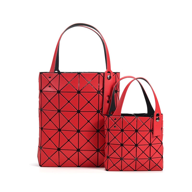 2022 New Arrival Rhombic Small Square Box Women'S Bag Geometric Triangle Handbag Mini All-Match Trendy Internet Celebrant Supply - Image 3