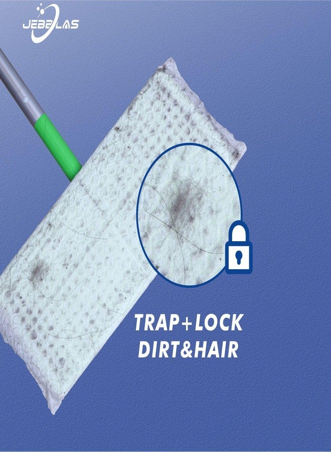 JEBBLAS Disposable Mop Refills Dry Sweeping Pad for Floor Mop Sweeping Cloths Multi Surface Refills, 240 Count - Image 2