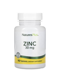 Natures Plus NaturesPlus, Zinc, 30 mg, 90 Tablets  - Image 1
