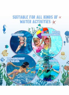 KASTWAVE Kids Swim Cap, Fun Silicone High Elastic Swim Caps, Boys and Girls Waterproof Children Diving Cartoon Animals Cap for Long Short Hair  - Image 4