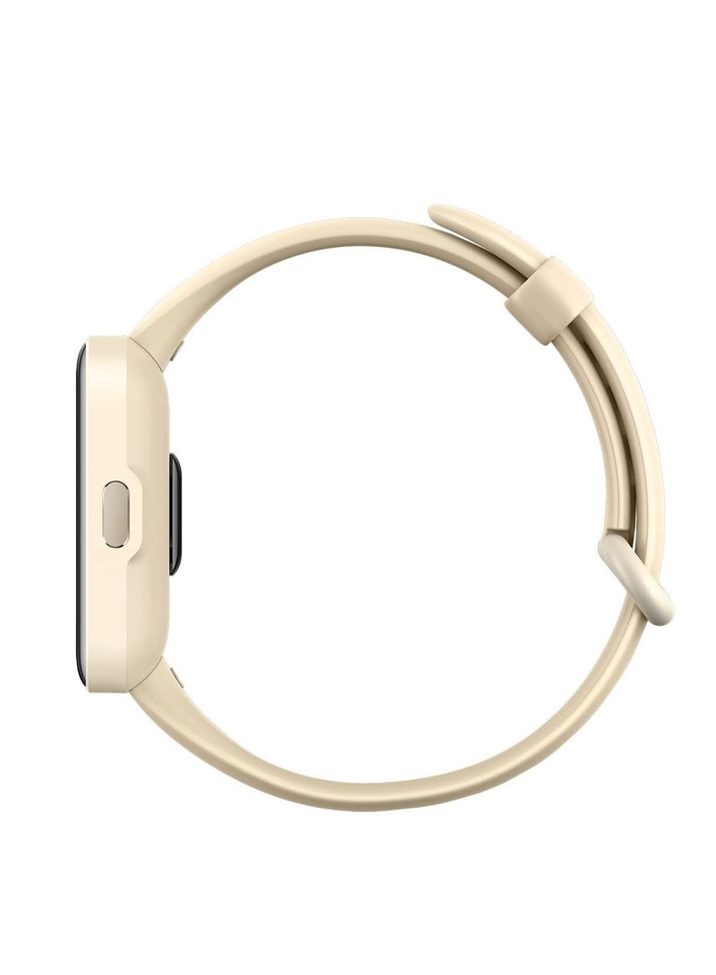 For MI Watch Lite 2/Redmi Watch 2 Lite Silicone Sports Band Strap Replacement Wristband (ivory) - Image 5