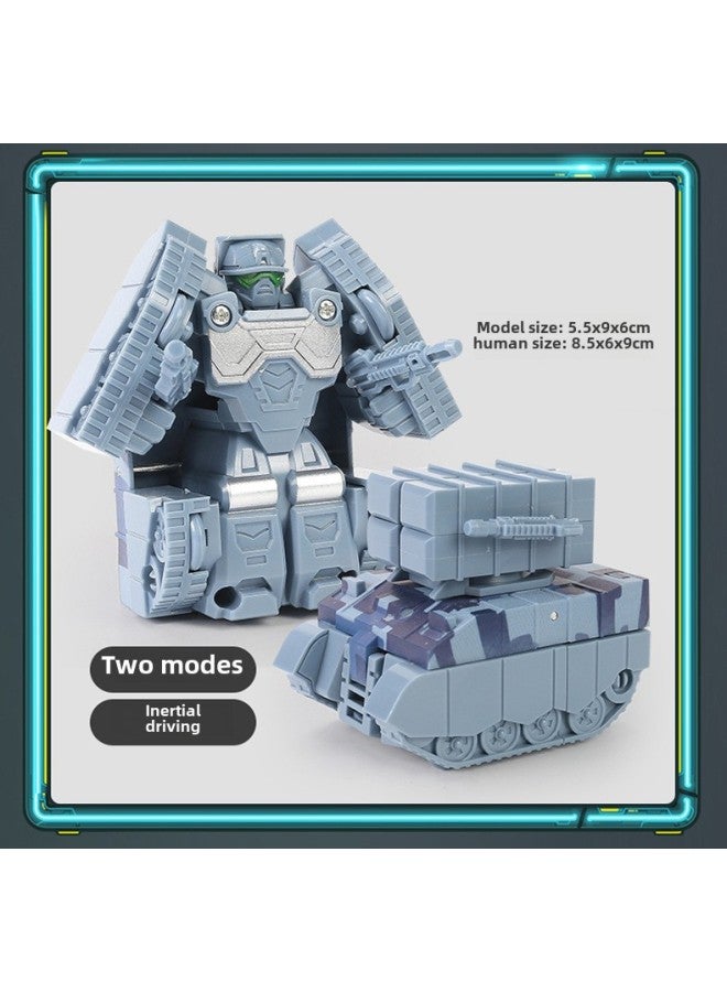 Hot-selling Deformable Robot Alloy Car Boy Toy Car Man Model Children's Toy-Color:1036-kongtian Warrior - Image 1