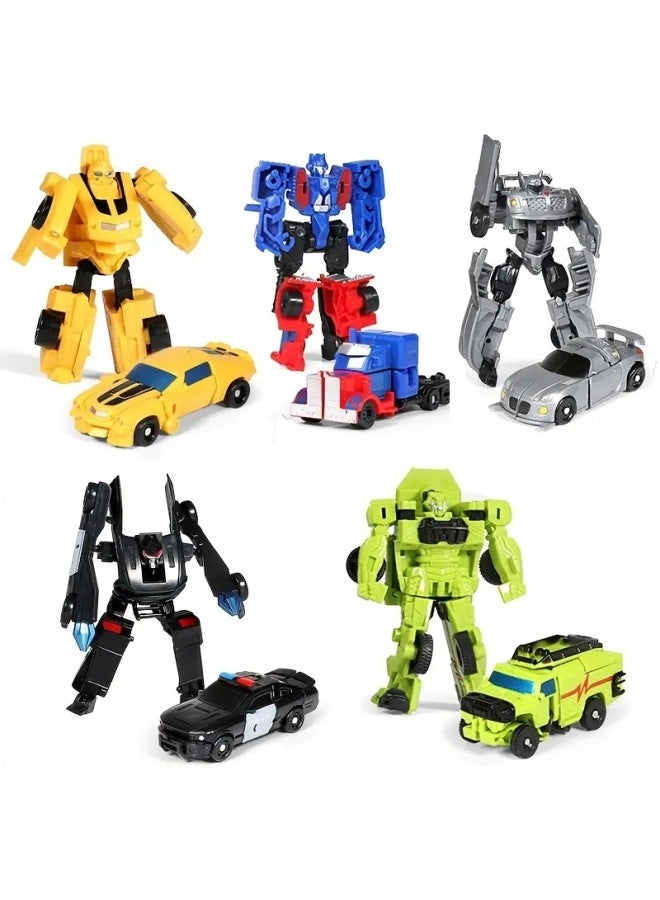 Hot-selling Deformable Robot Alloy Car Boy Toy Car Man Model Children's Toy-Color:1036-kongtian Warrior - Image 3