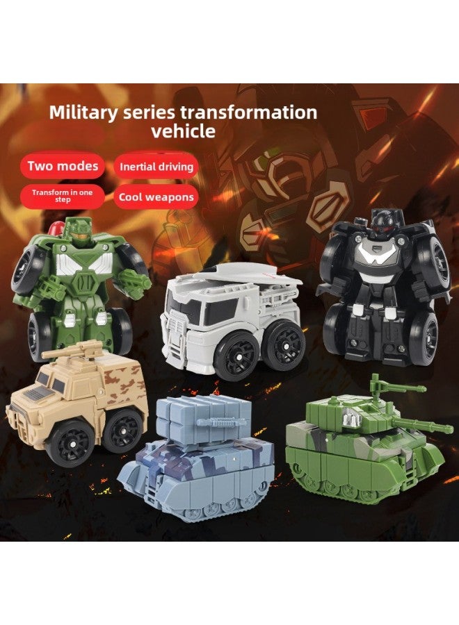 Hot-selling Deformable Robot Alloy Car Boy Toy Car Man Model Children's Toy-Color:1036-kongtian Warrior - Image 4