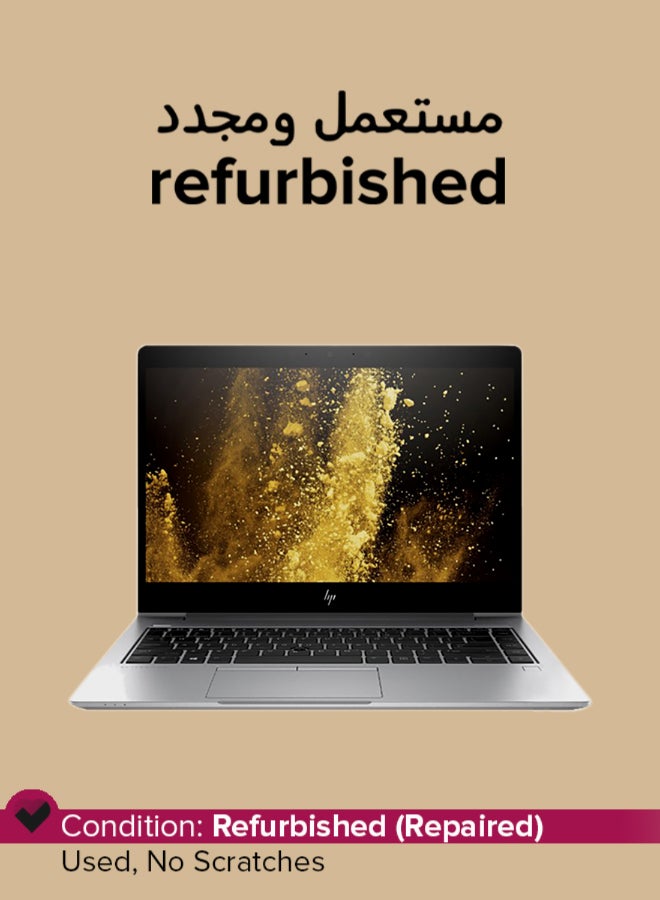HP مجدد - إلكت بوك 840 G6 مع شاشة 14 بوصة بدقة Full HD، معالج إنتل كور i5/الجيل الثامن/ذاكرة وصول عشوائي 8 جيجابايت/قرص SSD بسعة 256 جيجابايت/رسومات إنتل UHD/ويندوز 10 برو - Image 1