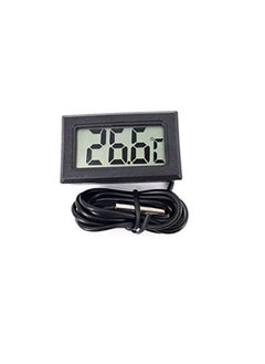 MCP Mini Lcd Digital Thermometer Sensor Wired For Room Temperaure Indoor Fish Tank Aquarium Fridge Freezer With Batteries  - Image 1