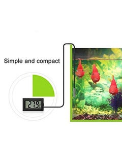 MCP Mini Lcd Digital Thermometer Sensor Wired For Room Temperaure Indoor Fish Tank Aquarium Fridge Freezer With Batteries  - Image 2