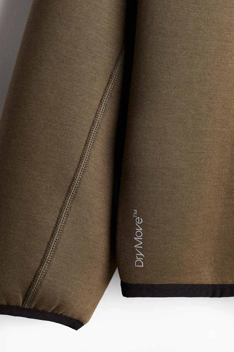 اتش اند ام هودي بسحّاب من نسيج دري موف